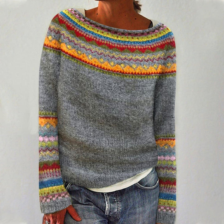 Amelia - Pull Rétro Confortable