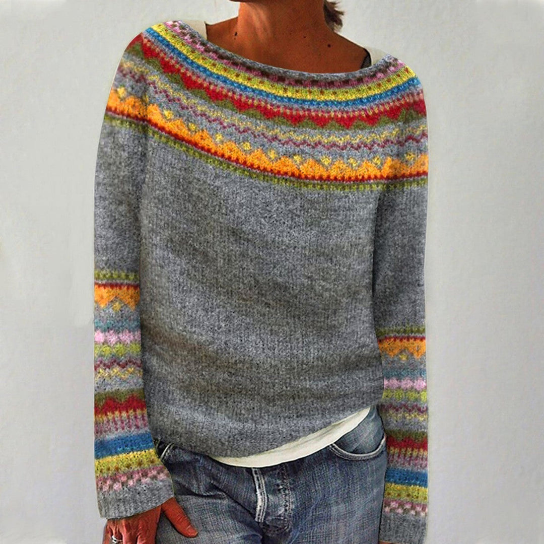 Olivia - Pull Rétro Confortable