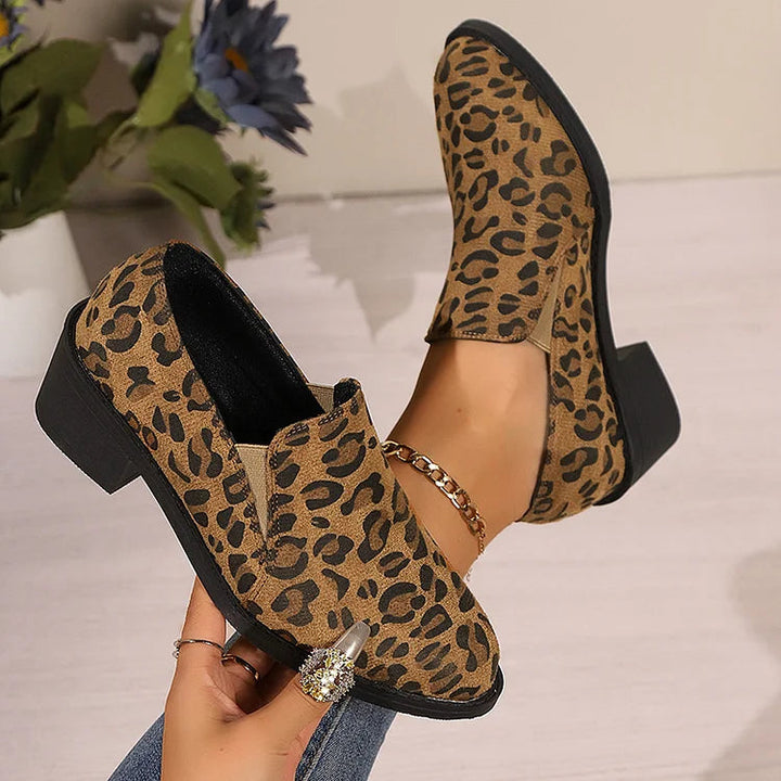 Angélique | Mocassin Léopard