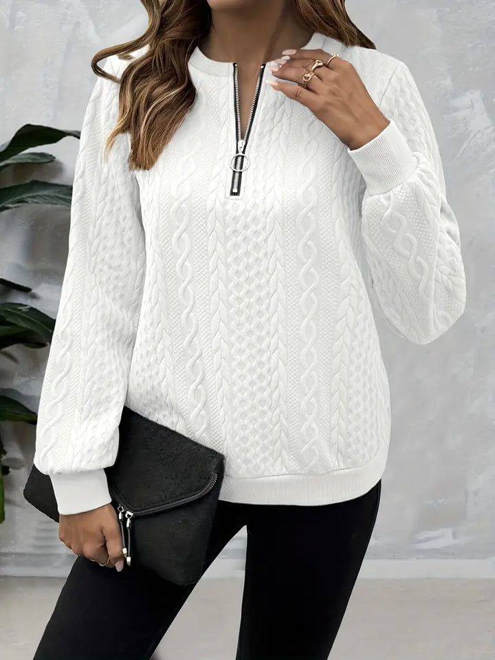 Zoe - Pull zippé élégant pour confort et style