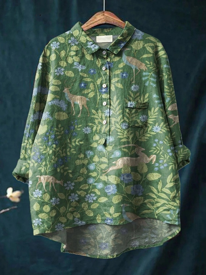 Géorgie - T-shirt Floral Léger