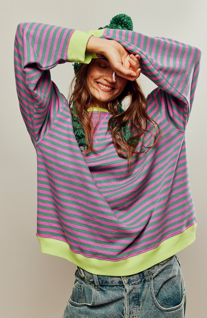 Mana | Pull Ample Rayé