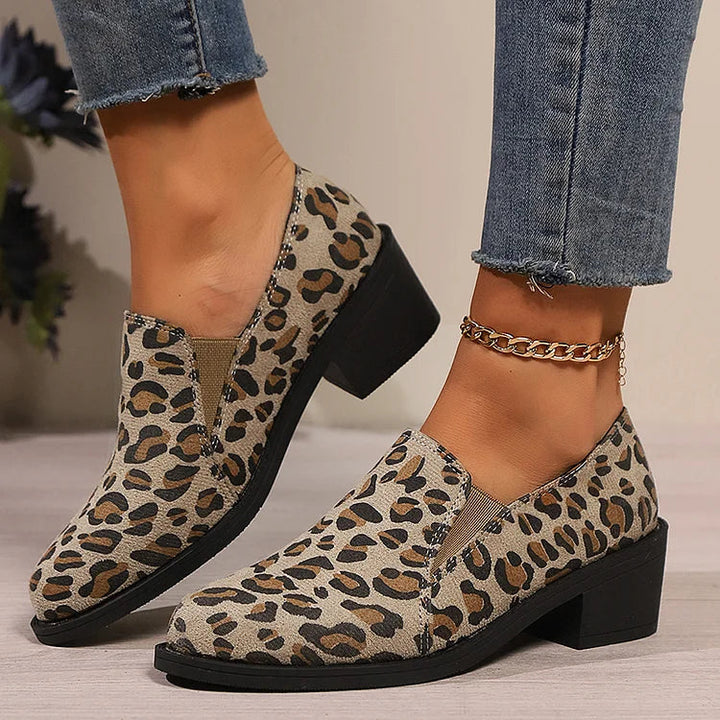 Angélique | Mocassin Léopard