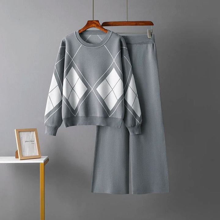 Lily - Ensemble de Pull Chaud en Deux Pièces