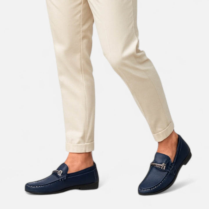 Men’s Slip-On Loafers Leather
