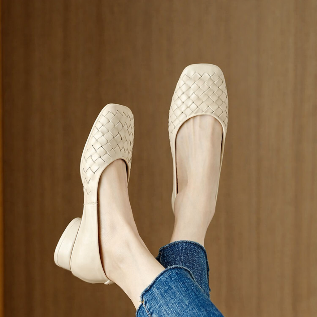 Ballerines en Cuir Marcelle