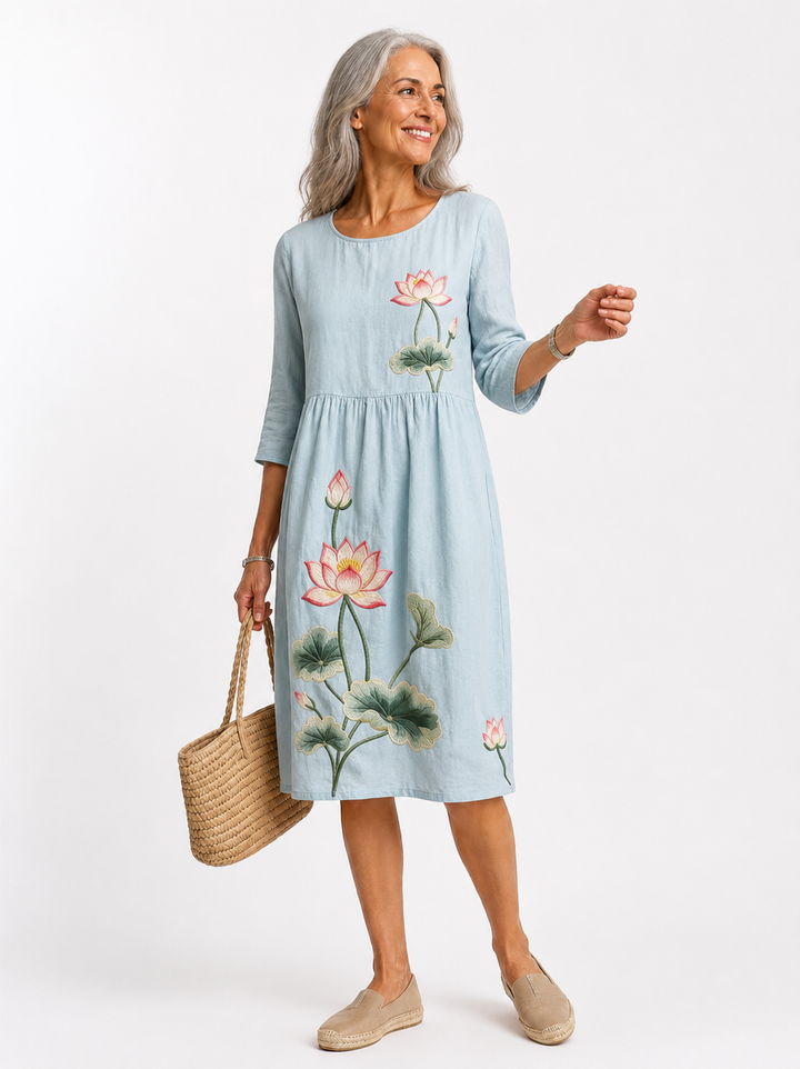 Vanessa | Robe Florale Élegante