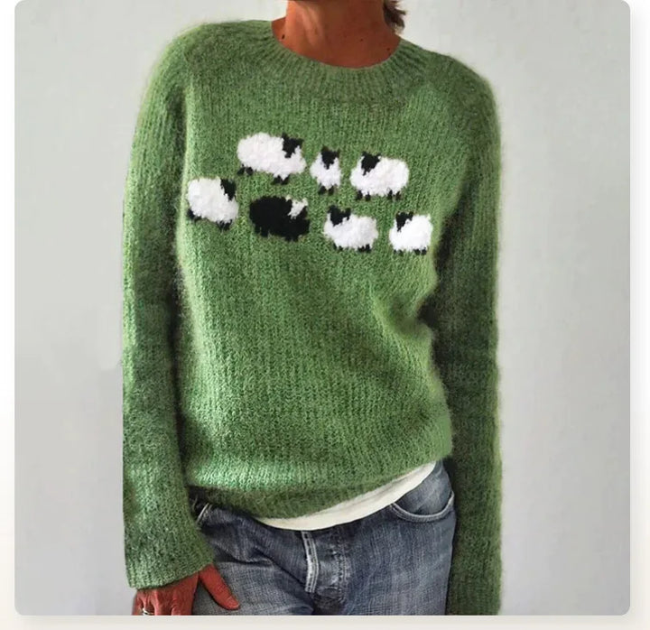 Poppy - Pull Rétro Confortable