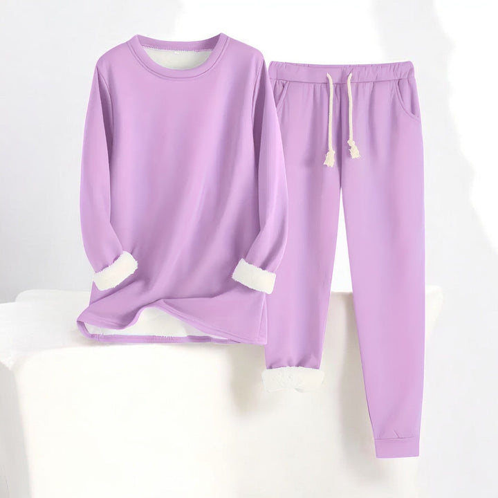 Avery - Ensemble Thermique en Polaire Confortable