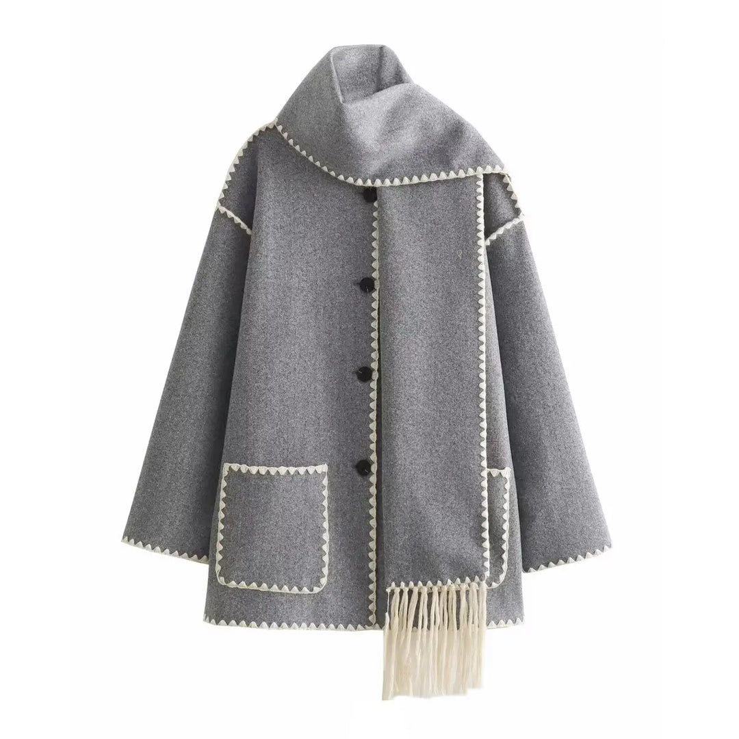 Olivia - Manteau Français de créateur Haut de gamme