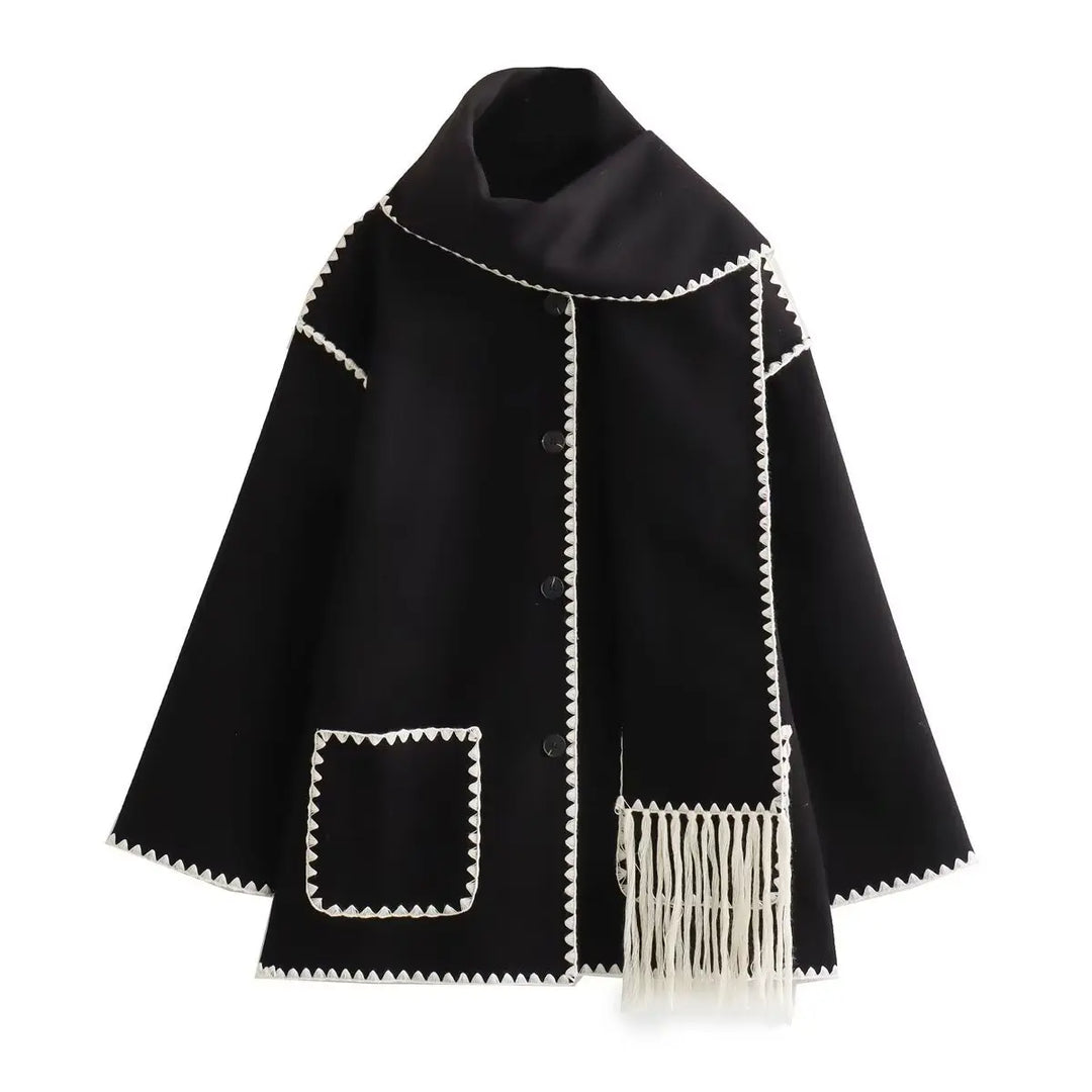 Olivia - Manteau Français de créateur Haut de gamme