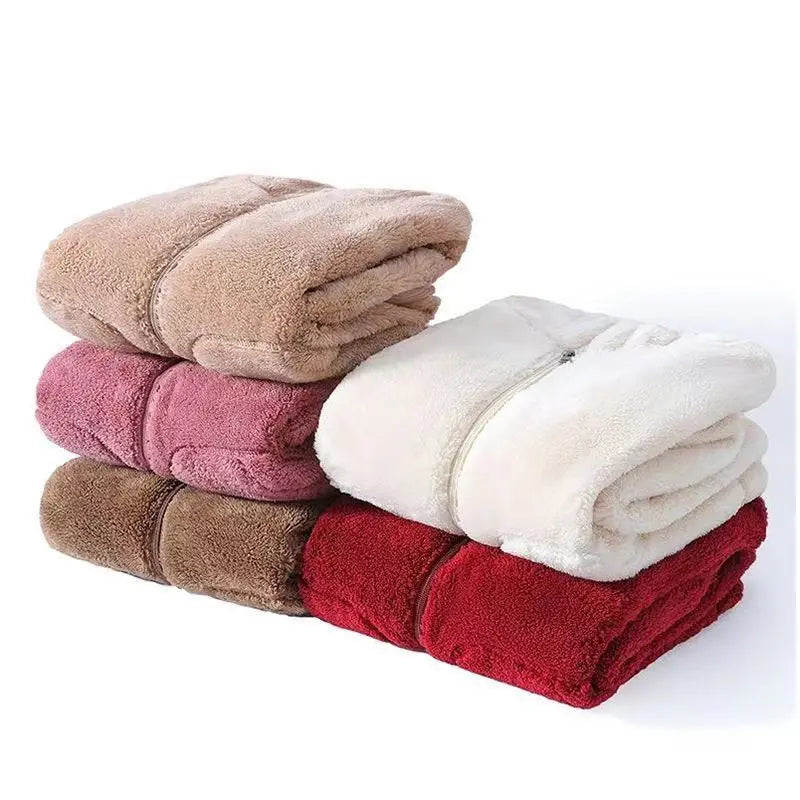 Avery - Sweat-shirt en polaire corail super doux