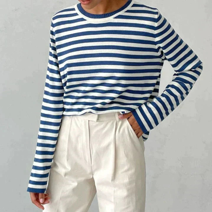 Grace - Chemise Rayée Élégante