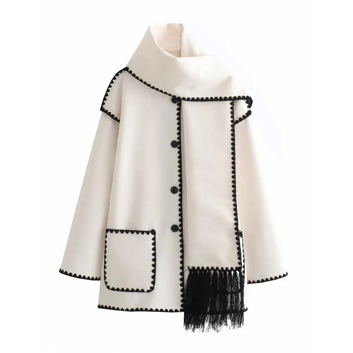 Olivia - Manteau Français de créateur Haut de gamme