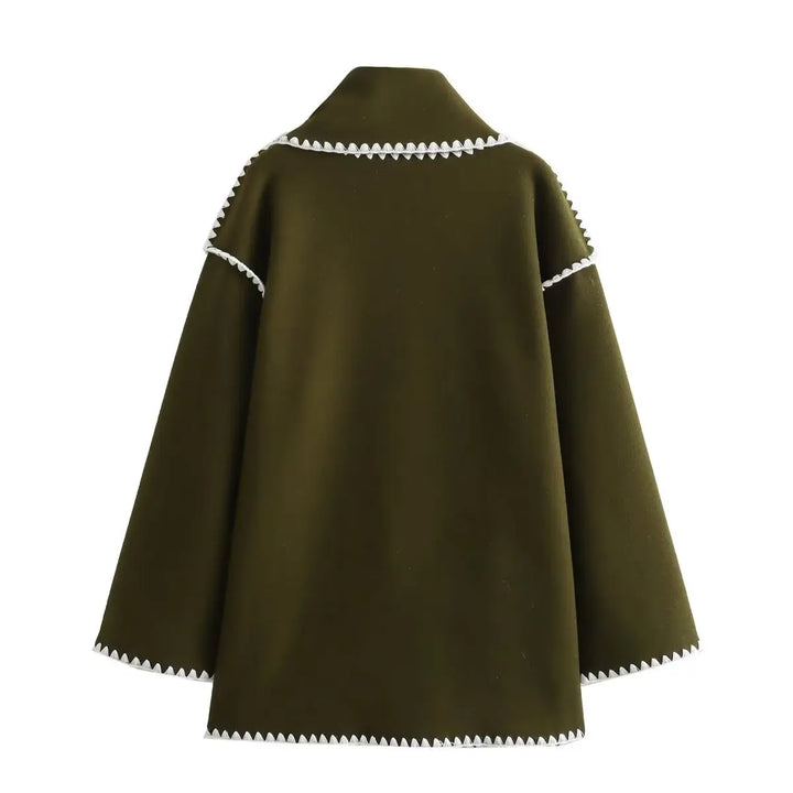 Olivia - Manteau Français de créateur Haut de gamme