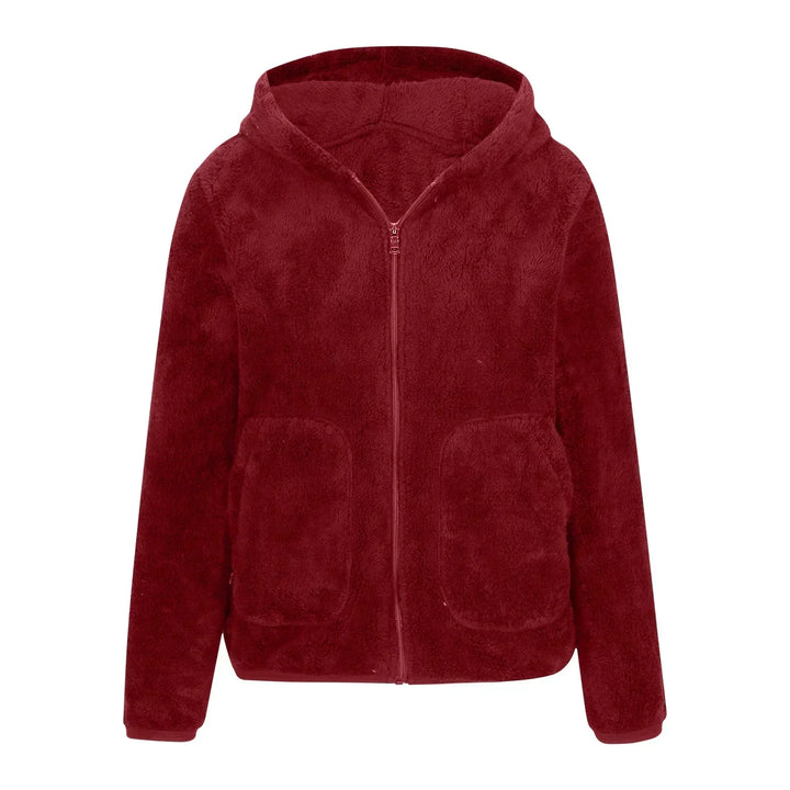 Avery - Sweat-shirt en polaire corail super doux