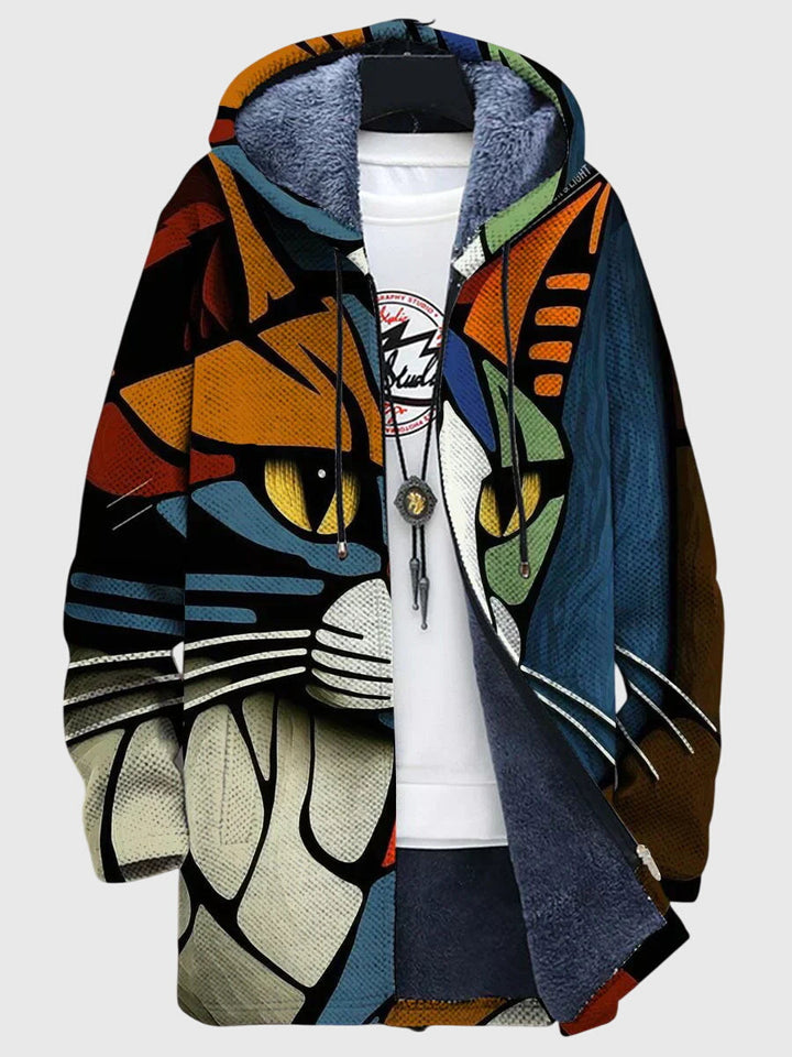Anna - Veste avec impression artistique