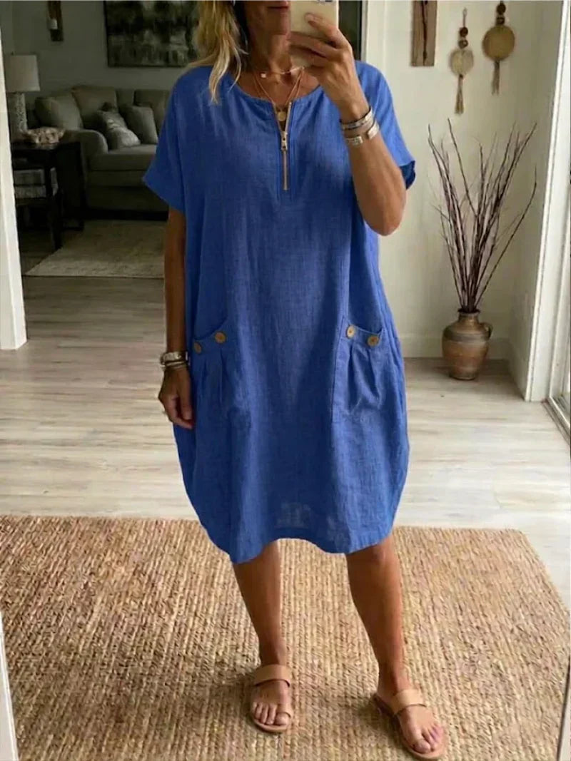 Teresa | Robe avec zip