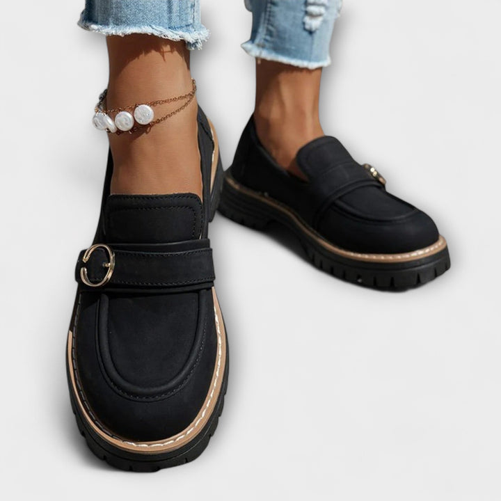 Lora | Mocassins décontractés à bout rond