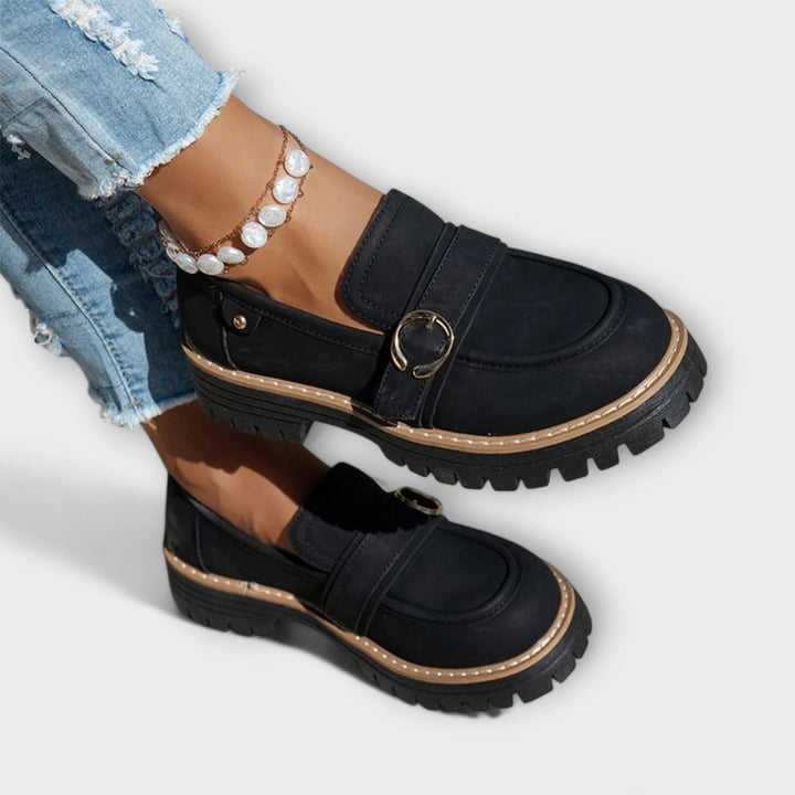 Lora | Mocassins décontractés à bout rond