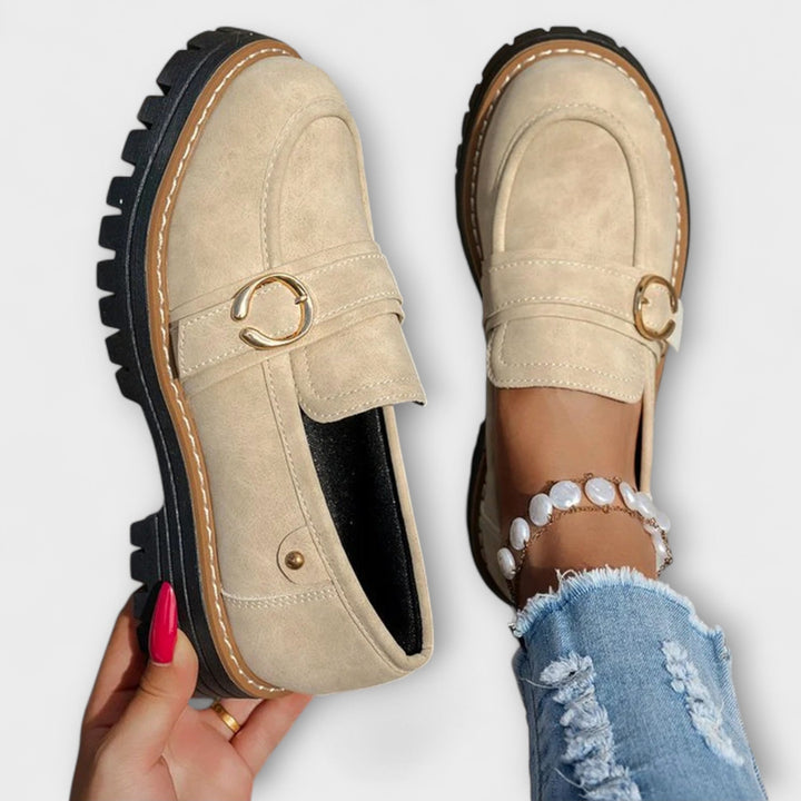 Lora | Mocassins décontractés à bout rond