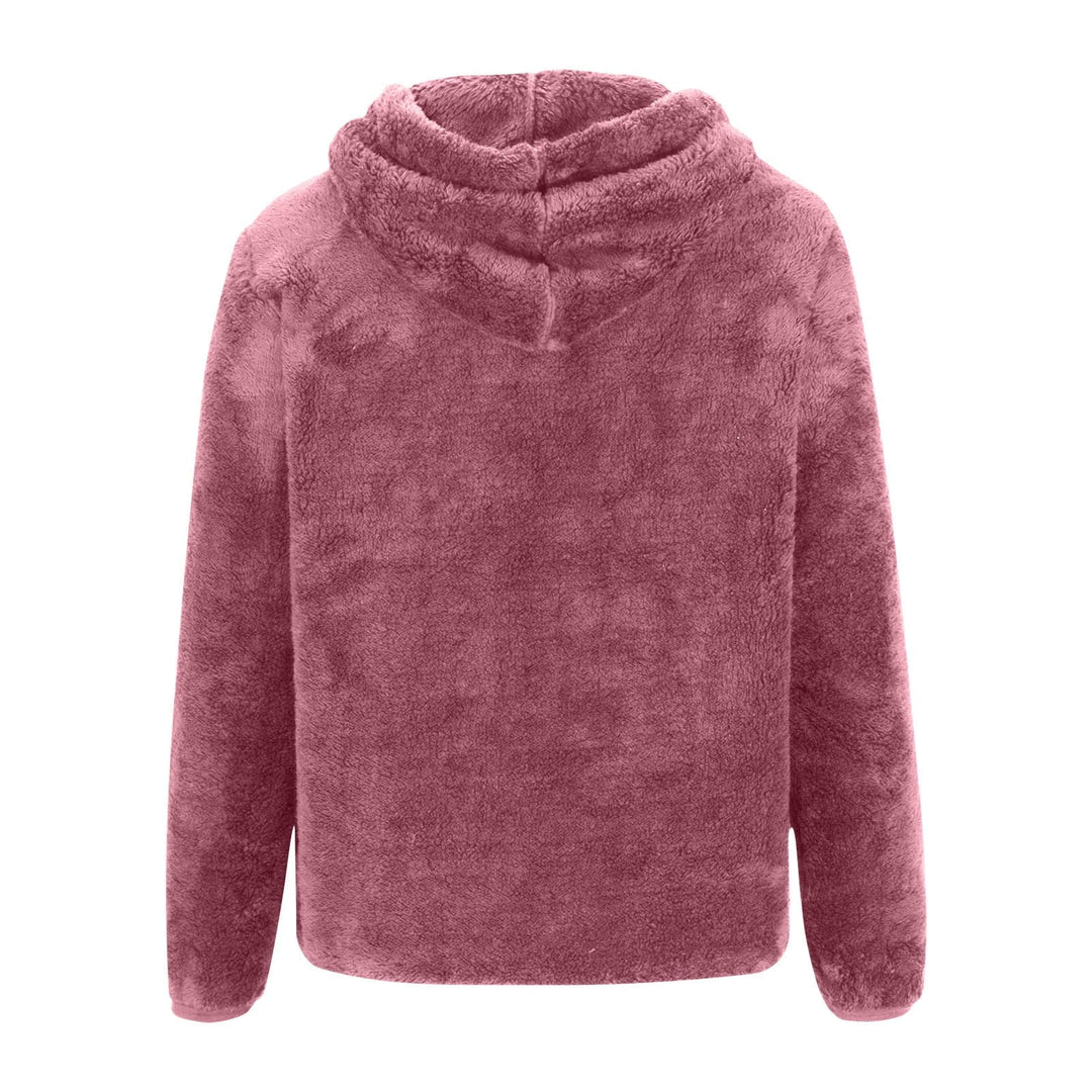 Avery - Sweat-shirt en polaire corail super doux