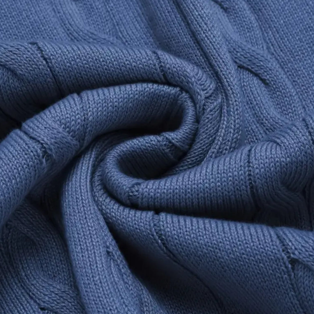 Men’s Knitted V-Neck Vest – Heritage Layers