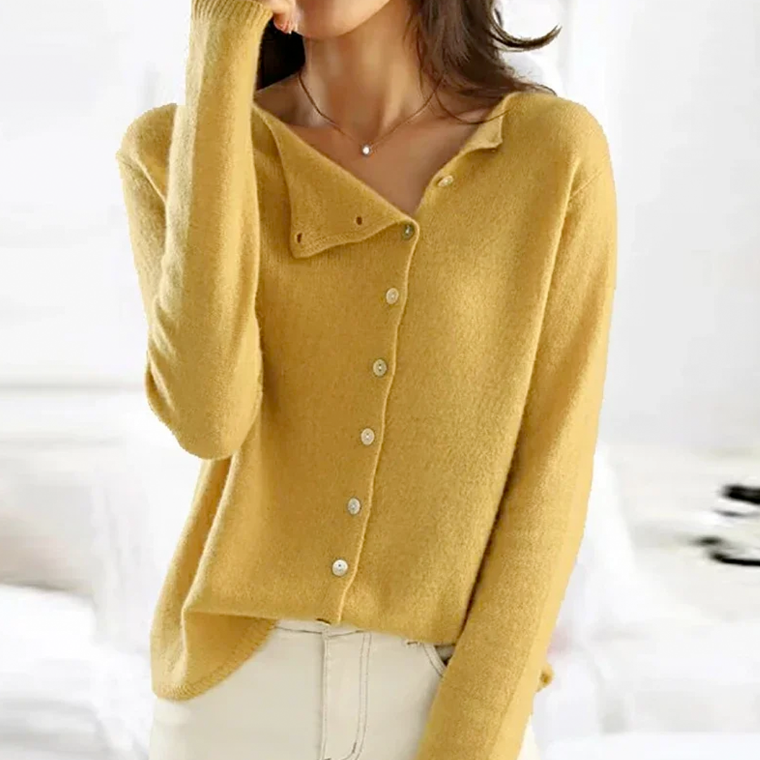 Avery - Élégant Cardigan Doux