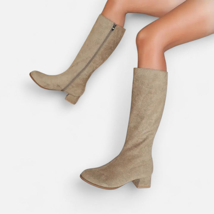 Women’s Skinny Zipper Boots