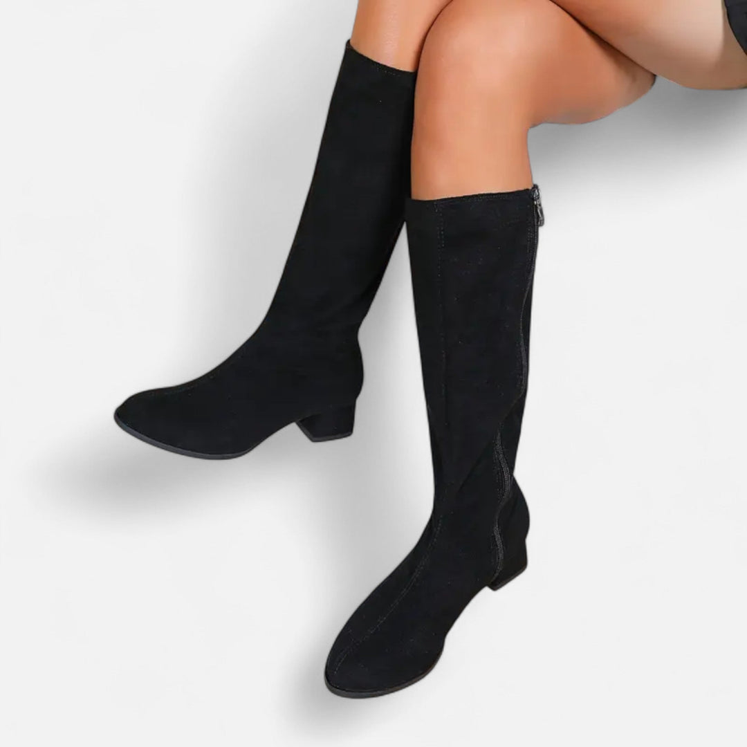 Women’s Skinny Zipper Boots