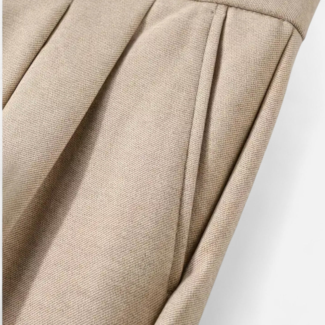 Men’s Naples Trousers – High-Waist British Style