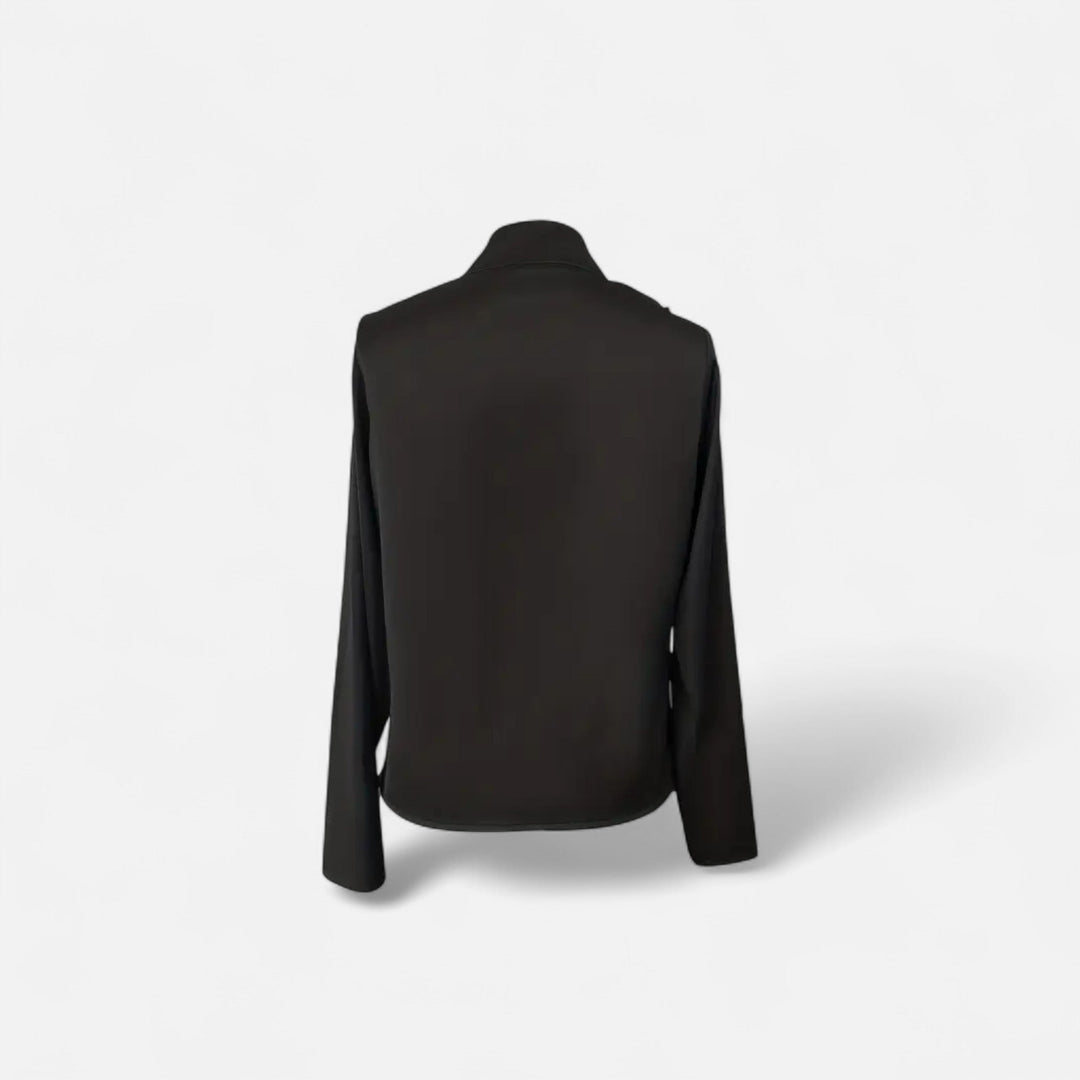 Women’s Satin V-Neck Blouse
