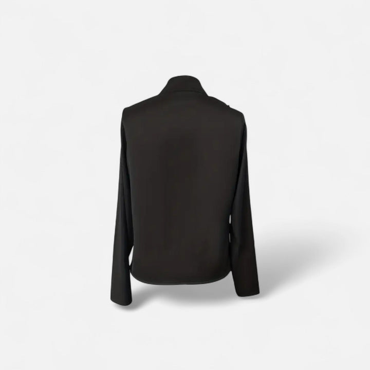 Women’s Satin V-Neck Blouse