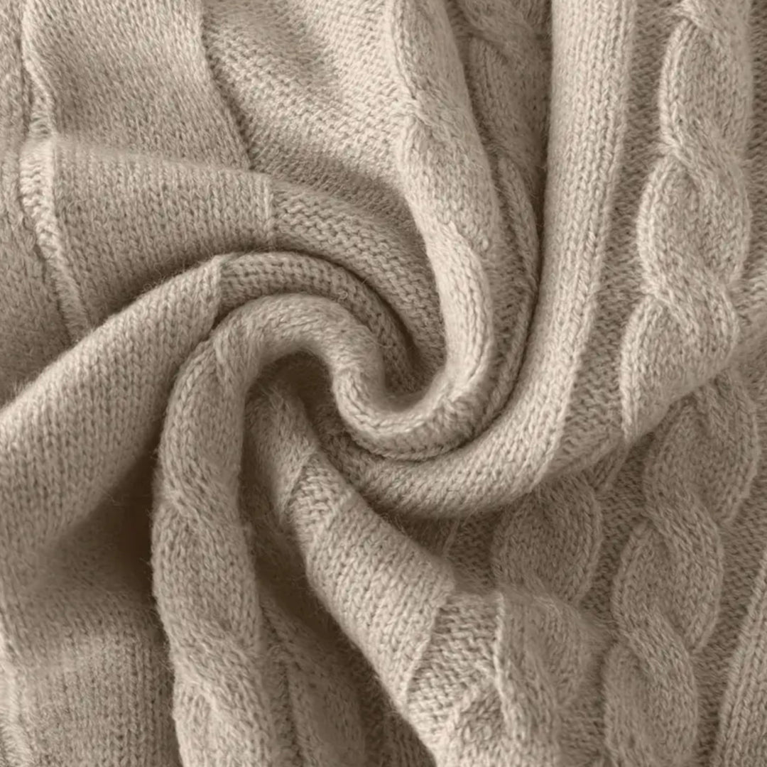 Men’s Cable-Knit Cardigan – Autumn Heritage Style