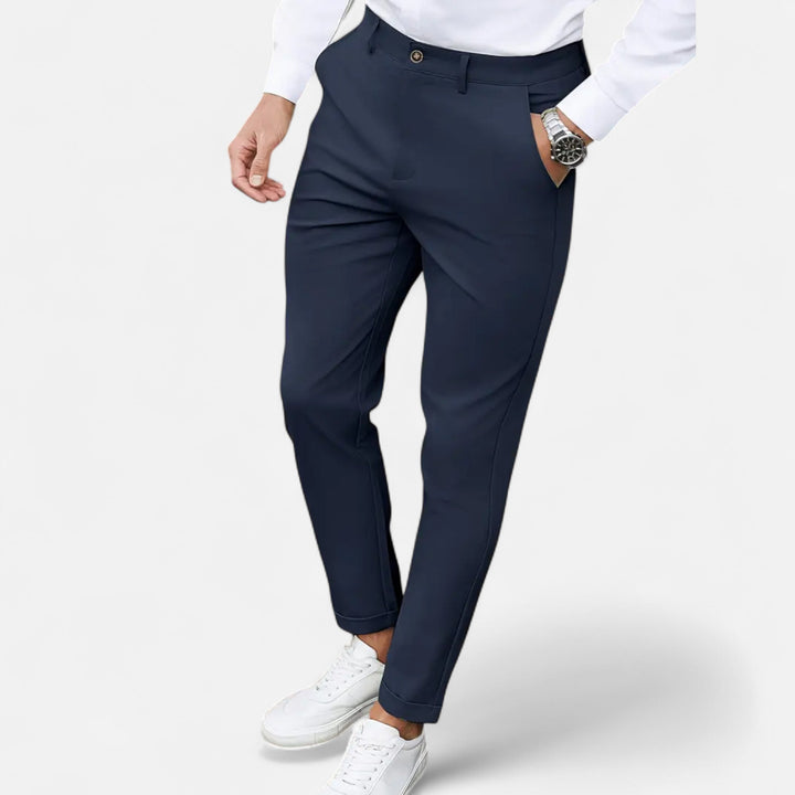Men’s Straight-Leg Trousers – Timeless Design