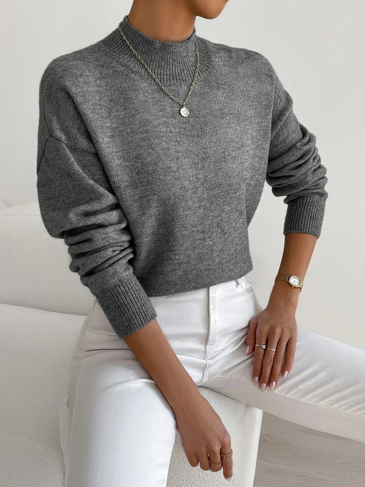 Irma | Pull doux à col cheminée