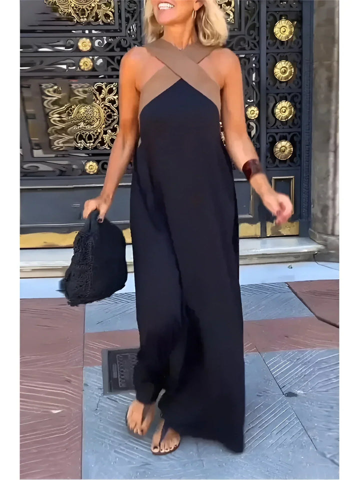 Delfine | Robe À Encolure Croisée