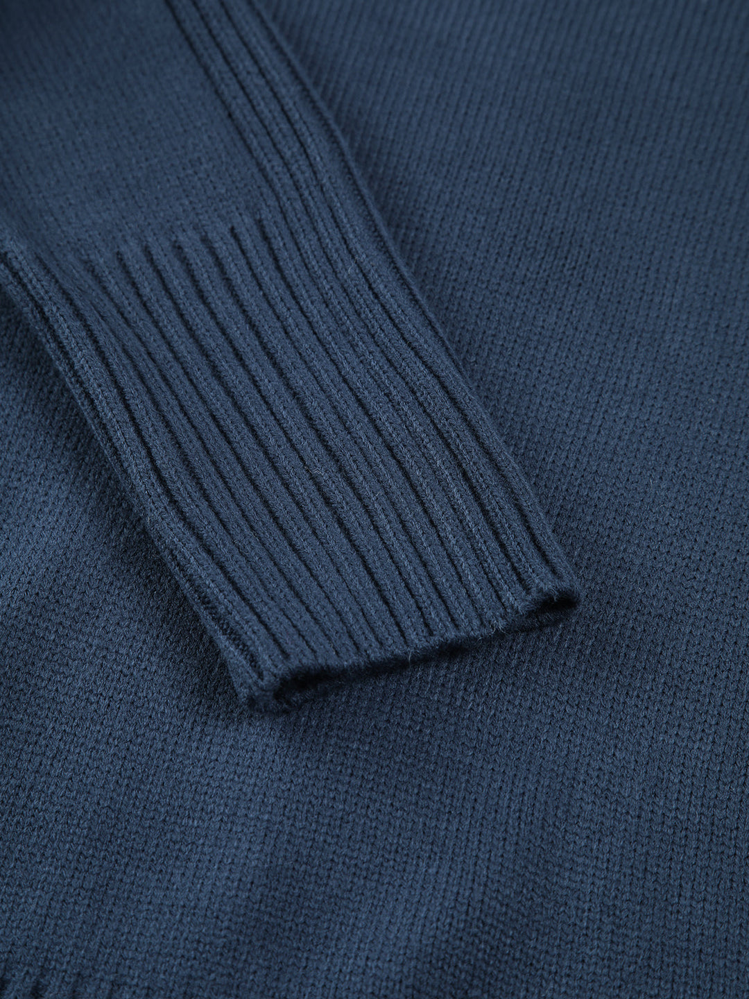 Pulchérie | Pull côtelé à col cheminée