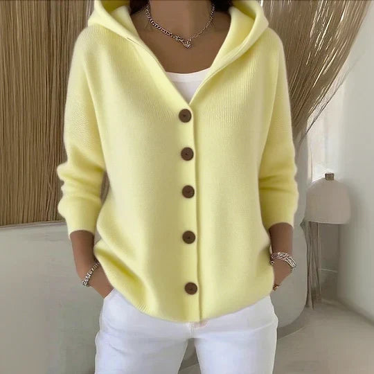 Teri | Cardigan léger à capuche